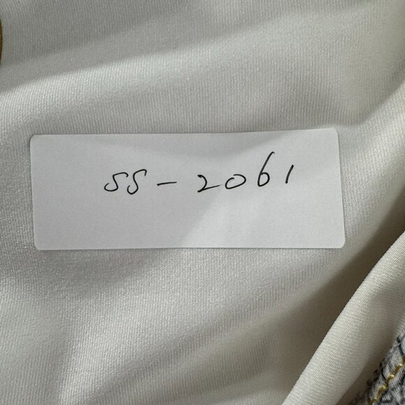 Lucky In Love Tennis Skort Skirt Large Gray Snake Crocodile Print SS-2061 - Picture 2 of 10